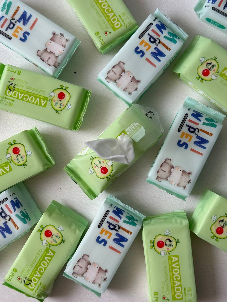 دستمال مرطوب مینی